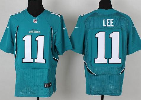 Nike Jaguars #11 Marqise Lee Green Elite NFL Jerseys