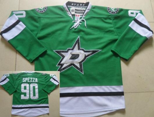 Dallas Stars 90 Jason Spezza Green NHL Jerseys