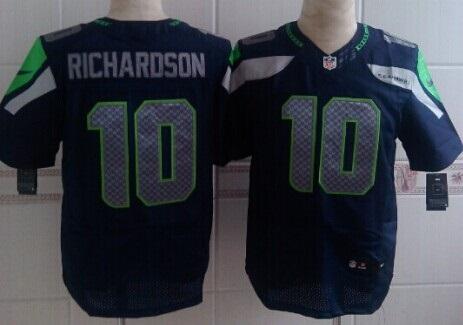 Nike Seattle Seahawks 10 Paul Richardson Blue Elite NFL Jerseys
