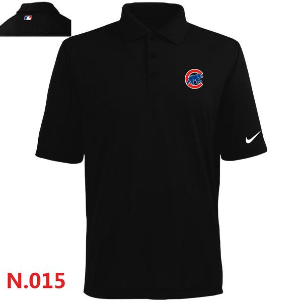 Nike Chicago Cubs 2014 Players Performance Polo -Black