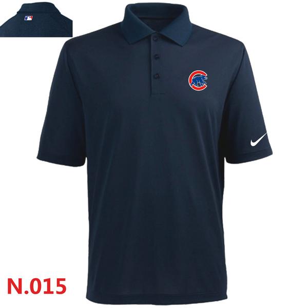 Nike Chicago Cubs 2014 Players Performance Polo -Dark biue