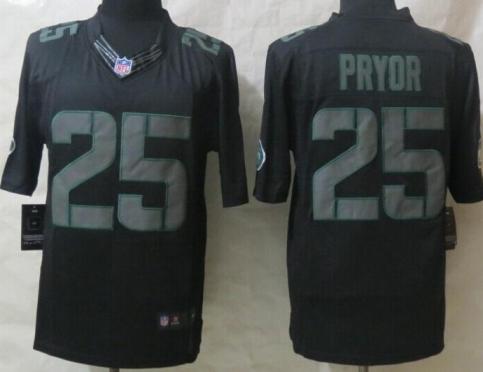 Nike New York Jets 25 Calvin Pryor Black Impact LIMITED NFL Jerseys