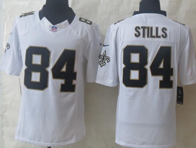 Nike New Orleans Saints 84 Kenny Stills White Limited NFL Jerseys