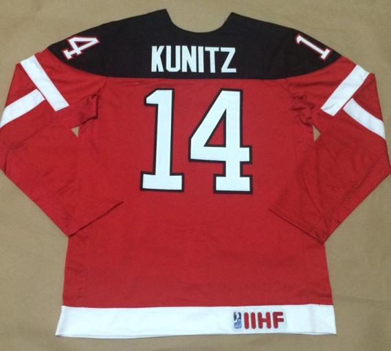 Canada Olympic 100th Anniversary 14 Chris Kunitz Red Hockey Jerseys