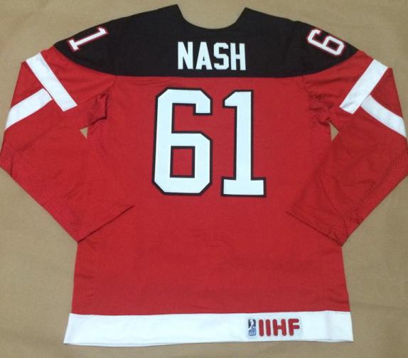 Canada Olympic 100th Anniversary 61 Rick Nash Red Hockey Jerseys