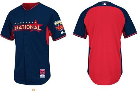2014 All-Star Game National League Blank MLB Jerserys