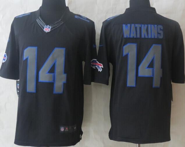 Nike Buffalo Bills #14 Sammy Watkins Black Impact Limited NFL Jerseys