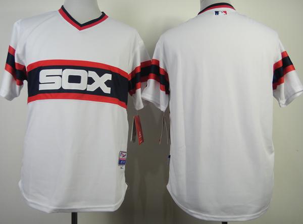 Chicago White Sox Blank White MLB Jerseys