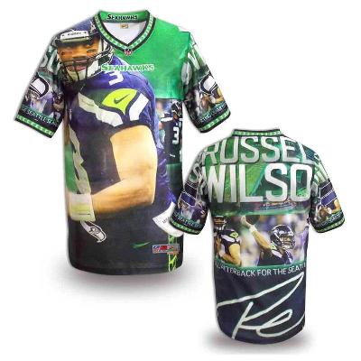Nike Seattle Seahawks Blank Printing Fashion Game NFL Jerseys (2)