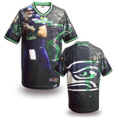 Nike Seattle Seahawks Blank Printing Fashion Game NFL Jerseys (12)