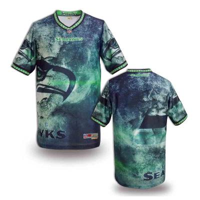 Nike Seattle Seahawks Blank Printing Fashion Game NFL Jerseys (9)