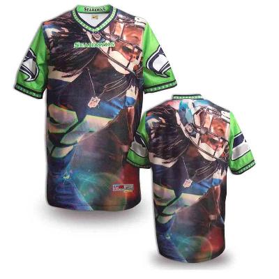 Nike Seattle Seahawks Blank Printing Fashion Game NFL Jerseys (15)
