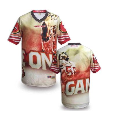Nike San Francisco 49ers Blank Printing Fashion Game NFL Jerseys (3)