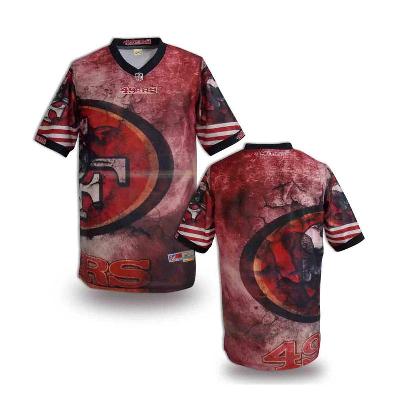 Nike San Francisco 49ers Blank Printing Fashion Game NFL Jerseys (10)