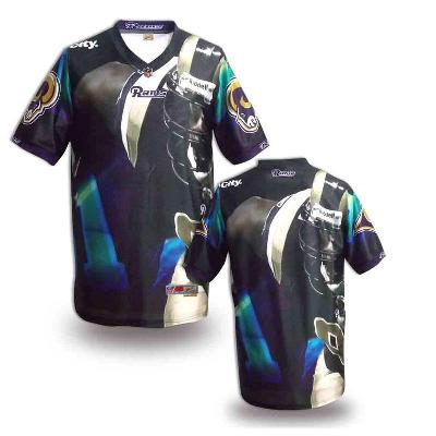 Nike St. Louis Rams Blank Printing Fashion Game NFL Jerseys (5)