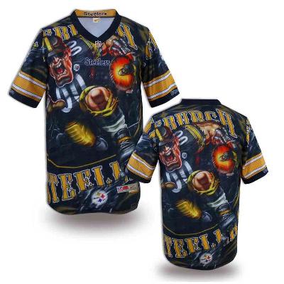 Nike Pittsburgh Steelers Blank Printing Fashion Game NFL Jerseys (4)