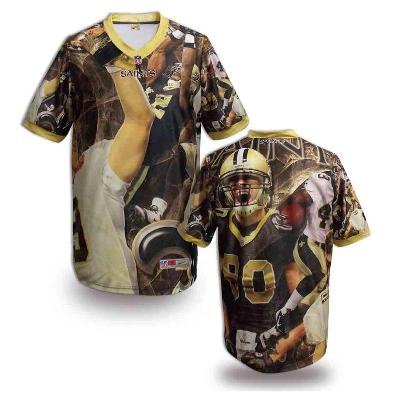Nike New Orleans Saints Blank Printing Fashion Game NFL Jerseys (5)