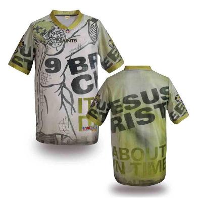 Nike New Orleans Saints Blank Printing Fashion Game NFL Jerseys (4)