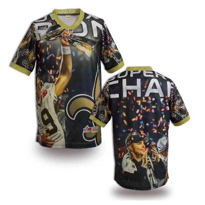 Nike New Orleans Saints Blank Printing Fashion Game NFL Jerseys (2)