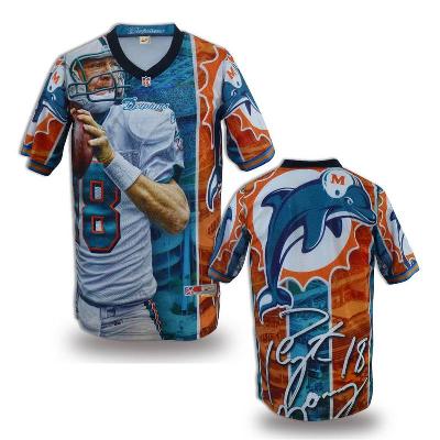 Nike Miami Dolphins Blank Printing Fashion Game NFL Jerseys (4)