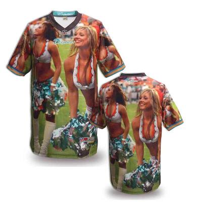 Nike Miami Dolphins Blank Printing Fashion Game NFL Jerseys (1)
