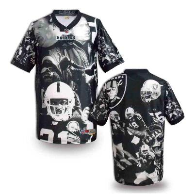 Nike Oakland Raiders Blank Printing Fashion Game NFL Jerseys (2)