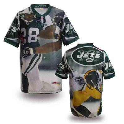 Nike New York Jets Blank Printing Fashion Game NFL Jerseys (2)