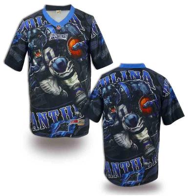 Nike Carolina Panthers Blank Printing Fashion Game NFL Jerseys