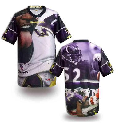 Nike Baltimore Ravens Blank Printing Fashion Game NFL Jerseys (3)