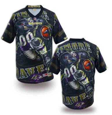 Nike Baltimore Ravens Blank Printing Fashion Game NFL Jerseys (4)
