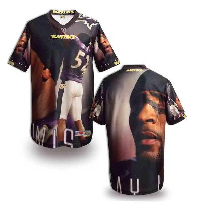 Nike Baltimore Ravens Blank Printing Fashion Game NFL Jerseys (7)