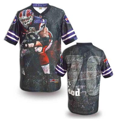 Nike Buffalo Bills Blank Printing Fashion Game NFL Jerseys (1)