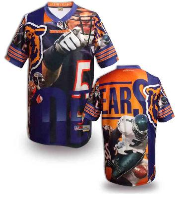 Nike Chicago Bears Blank Printing Fashion Game NFL Jerseys (14)