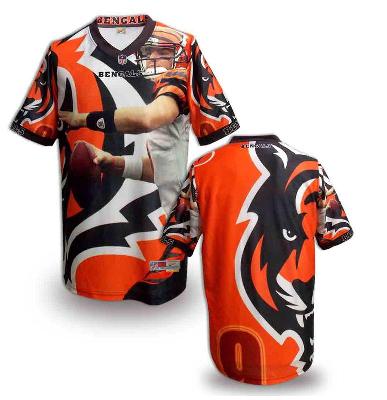 Nike Cincinnati Bengals Blank Printing Fashion Game NFL Jerseys (7)