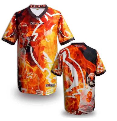 Nike Cincinnati Bengals Blank Printing Fashion Game NFL Jerseys (6)