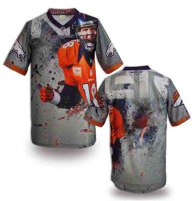 Nike Denver Broncos Blank Printing Fashion Game NFL Jerseys (2)