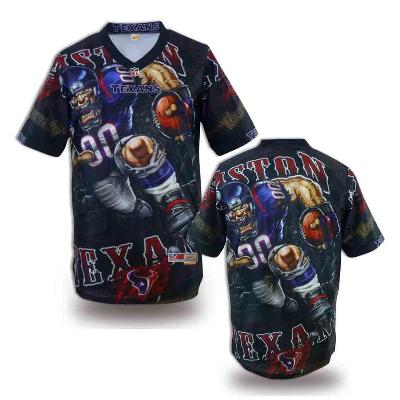 Nike Houston Texans Blank Printing Fashion Game NFL Jerseys (1)
