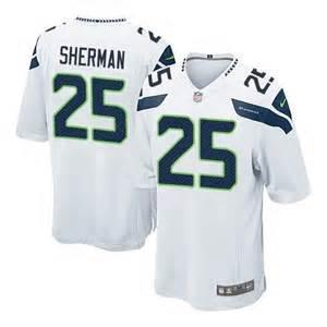 Kids Nike Seattle Seahawks 25 Richard Sherman White NFL Jersey