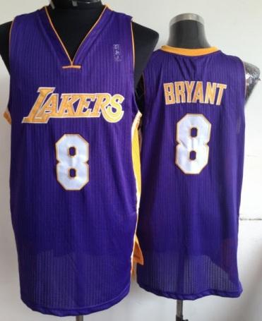 Los Angeles Lakers 8 Kobe Bryant Purple Revolution 30 NBA Jerseys