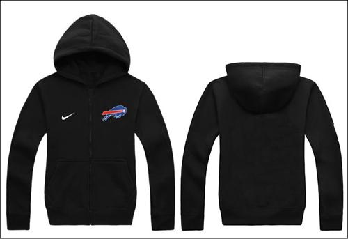 Nike Buffalo Bills Authentic Logo Hoodie Black