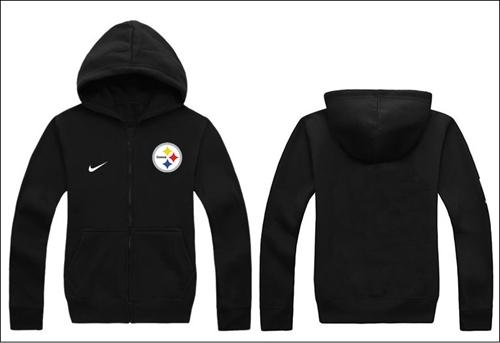 Nike Pittsburgh Steelers Authentic Logo Hoodie Black