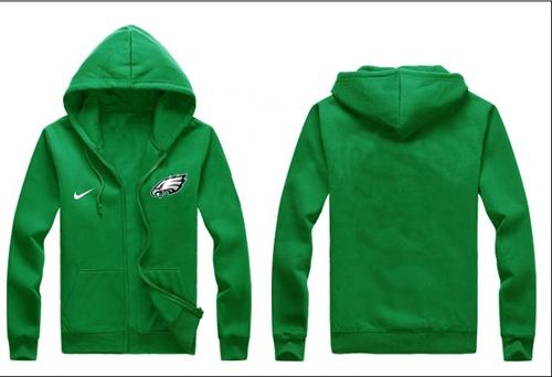 Nike Philadelphia Eagles Authentic Logo Hoodie Green