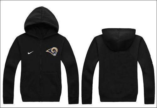 Nike St.Louis Rams Authentic Logo Hoodie Black