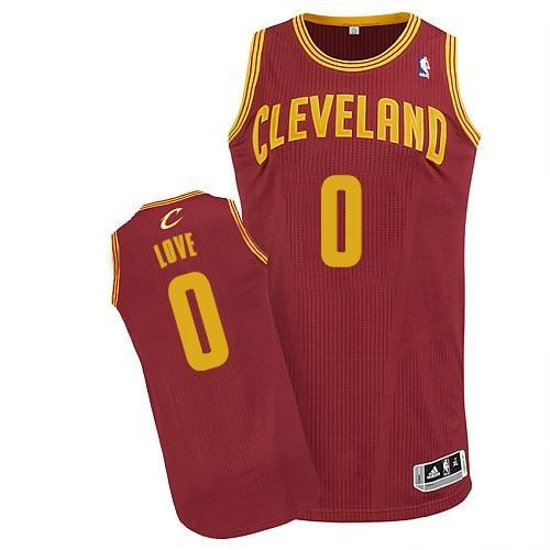 Cleveland Cavaliers 0 Kevin Love Red Stitched Swingman NBA Jersey