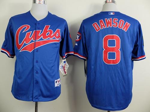 Chicago Cubs 8 Andre Dawson Blue 1994 Turn Back The Clock Stitched MLB Jersey Chicago Cubs 8 Andre Dawson Blue 1994 Turn Back The Clock Stitched MLB Jersey