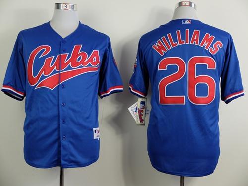 Chicago Cubs 26 Billy Williams Blue 1994 Turn Back The Clock Stitched MLB Jersey Chicago Cubs 26 Billy Williams Blue 1994 Turn Back The Clock Stitched MLB Jersey