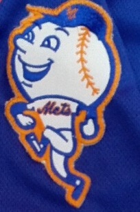 2015 New York Mets Mascot Mr. Met Patch