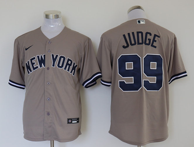 Womens New York Yankees #99 Aaron Judge Nike Gray Road With Name Jersey Womens New York Yankees #99 Aaron Judge Nike Gray Road With Name Jersey