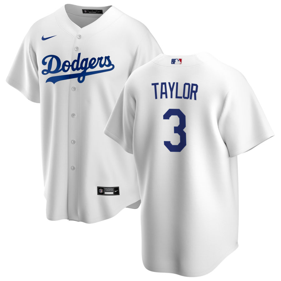 Youth Los Angeles Dodgers #3 Chris Taylor Nike White Home Cool Base Jersey Youth Los Angeles Dodgers #3 Chris Taylor Nike White Home Cool Base Jersey