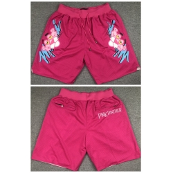 Men Miami Heat Pink Pink Panther Shorts Run Small